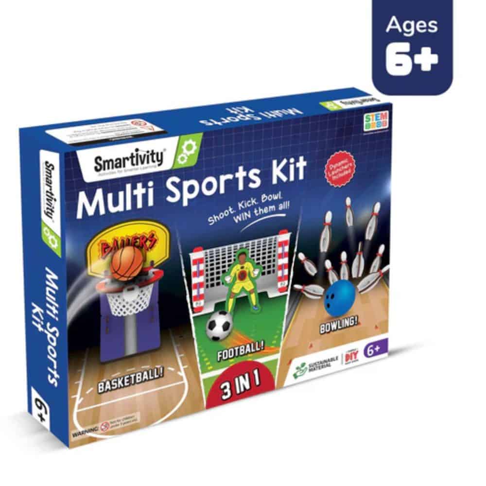 Brainkid Toys - Smartivity 3-in-1 Basketball Football Bowling 1 Smartivity 3-in-1 Basketball Football Bowling