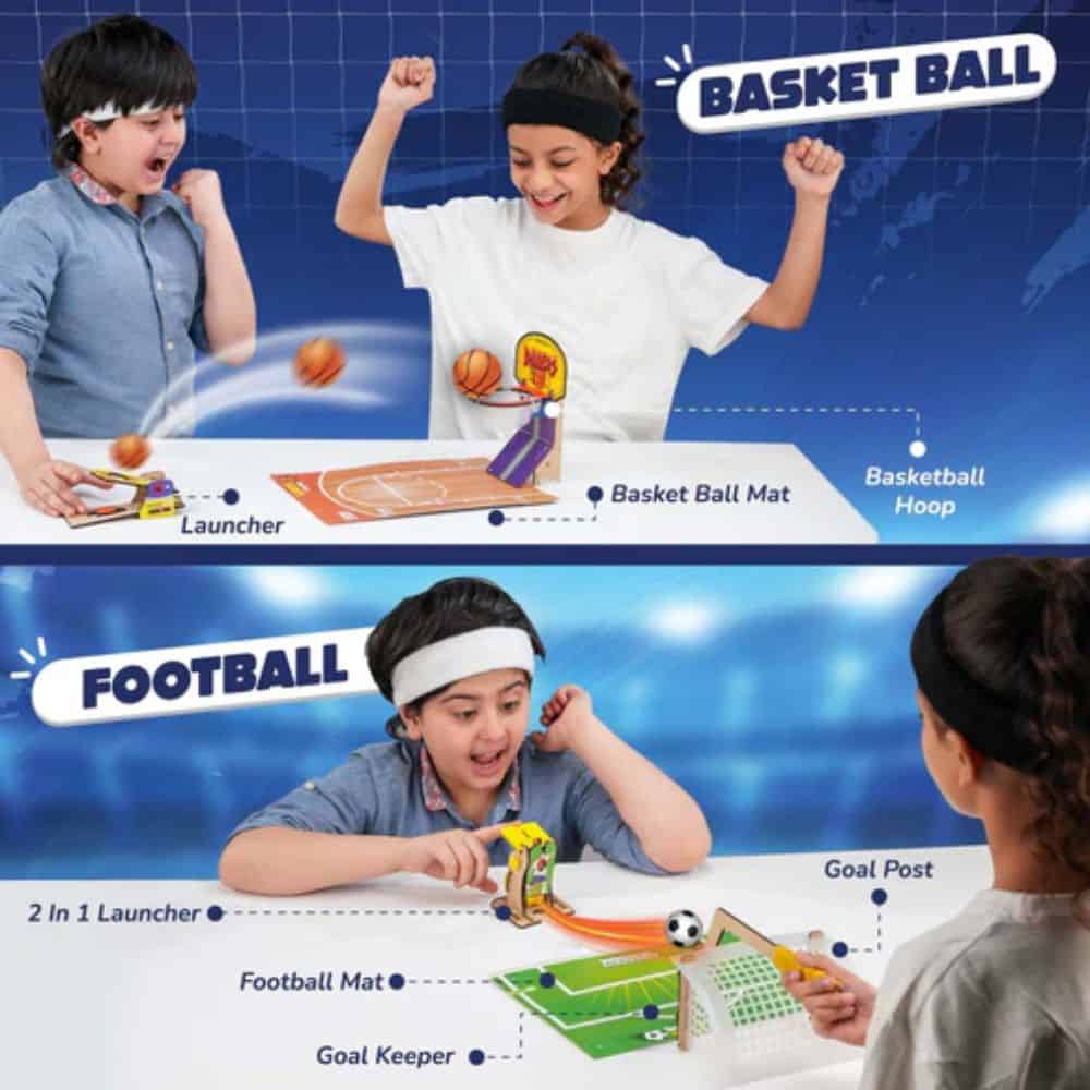 Brainkid Toys - Smartivity 3-in-1 Basketball Football Bowling 4 Smartivity 3-in-1 Basketball Football Bowling - Image 4