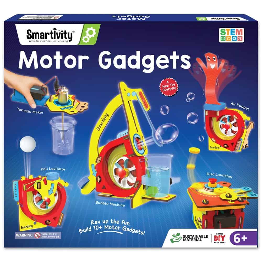 Brainkid Toys - Smartivity Motor Gadgets 1 Smartivity Motor Gadgets