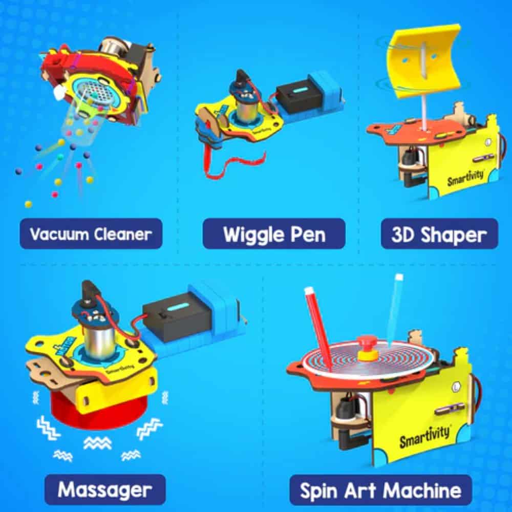 Brainkid Toys - Smartivity Motor Gadgets 3 Smartivity Motor Gadgets - Image 3