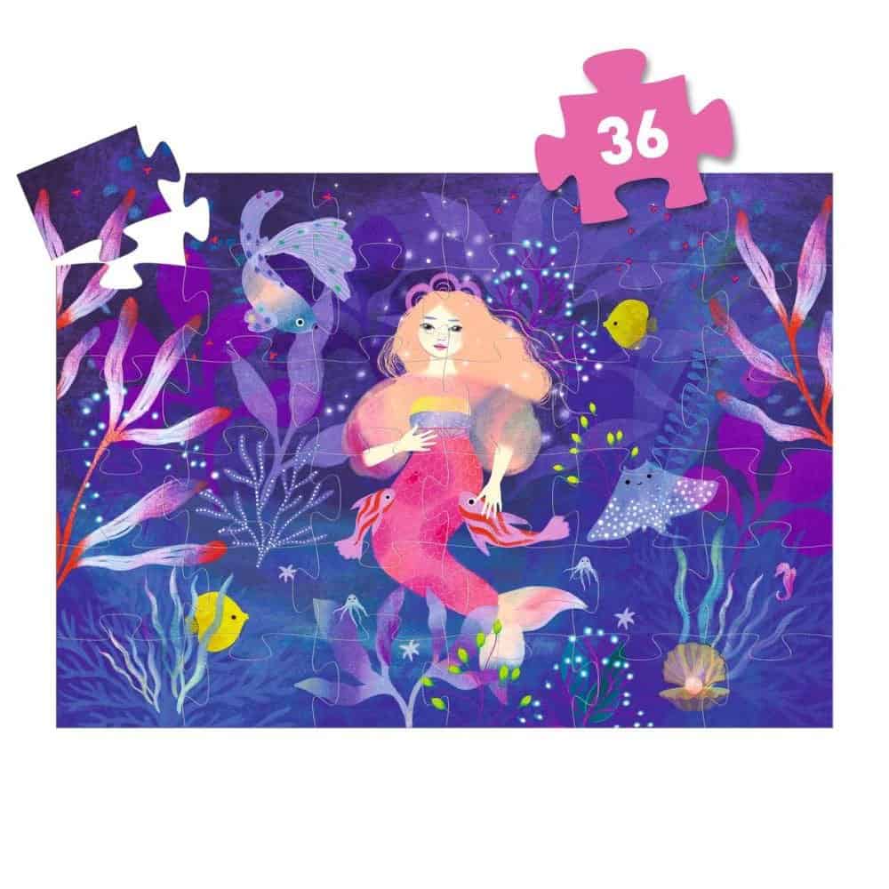 Brainkid Toys - Mermaid Ella Puzzle 36Pcs 2 Mermaid Ella Puzzle 36Pcs - Image 2