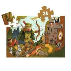 Alternative view of Robin Hood Puzzle 36Pcs