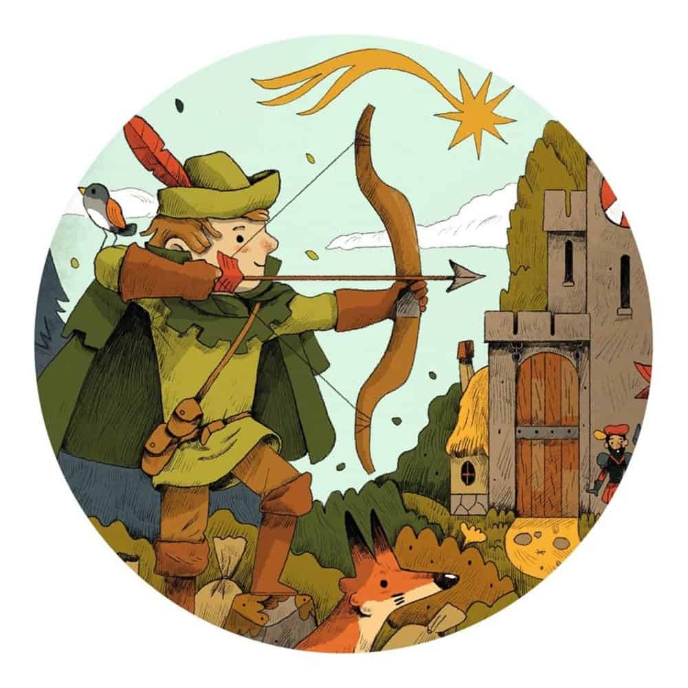 Brainkid Toys - Robin Hood Puzzle 36Pcs 3 Robin Hood Puzzle 36Pcs - Image 3