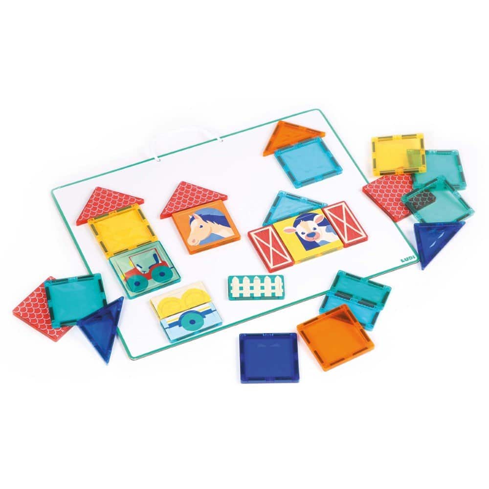 Brainkid Toys - Magnetic Panel with 27 Magnetic pcs 5 Magnetic Panel with 27 Magnetic pcs - Image 5