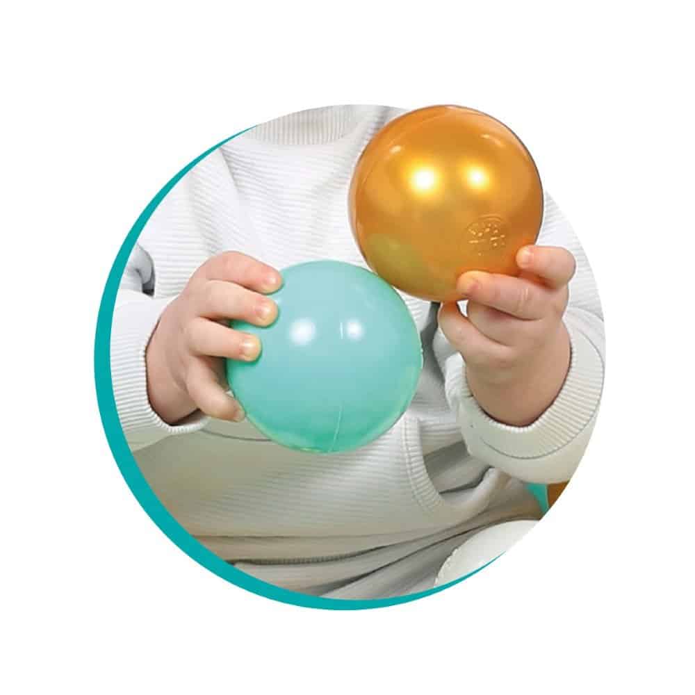 Brainkid Toys - 90 Plastic Balls for Pits 5 90 Plastic Balls for Pits - Image 5