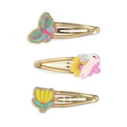 Pensee Hair Clips - Set of 3