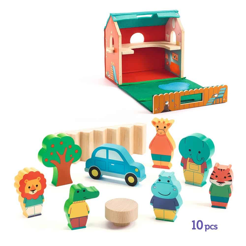 Brainkid Toys - SoftiHouse - House with animals 3 SoftiHouse - House with animals - Image 3