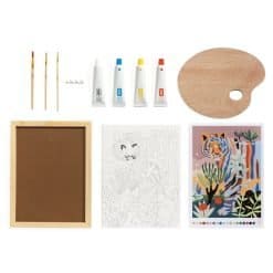 Djeco Atelier Coloring on Canvas Tiger - Image 3