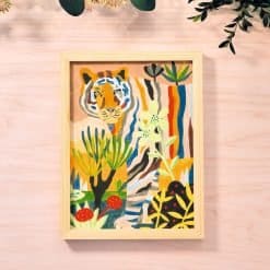 Djeco Atelier Coloring on Canvas Tiger - Image 5