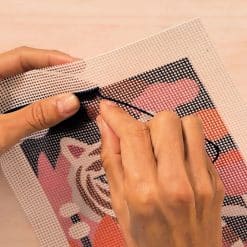 Brainkid Toys - Djeco Atelier Needlepoint Tiger 9 Djeco Atelier Needlepoint Tiger - Image 5