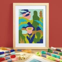 Alternative view of Djeco Atelier Needlepoint Spring