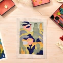 Brainkid Toys - Djeco Atelier Needlepoint Spring 8 Djeco Atelier Needlepoint Spring - Image 4