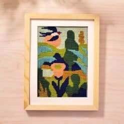 Brainkid Toys - Djeco Atelier Needlepoint Spring 9 Djeco Atelier Needlepoint Spring - Image 5
