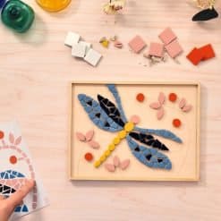 Brainkid Toys - Djeco Atelier Mosaic Butterfly 10 Djeco Atelier Mosaic Butterfly - Image 5