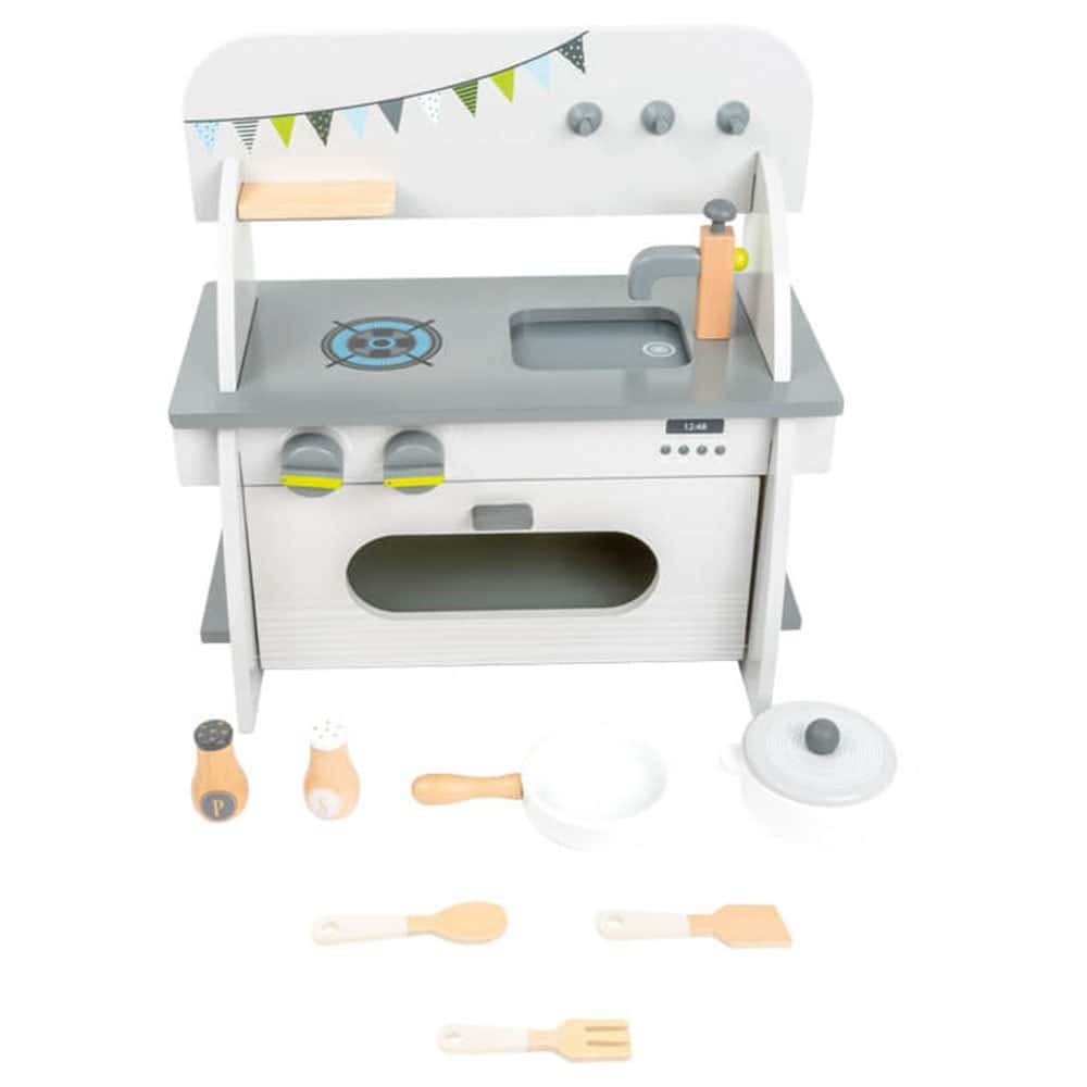 Brainkid Toys - Compact Play Kitchen 2 Compact Play Kitchen - Image 2