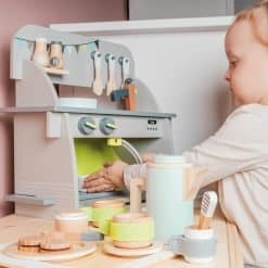 Brainkid Toys - Compact Play Kitchen 8 Compact Play Kitchen - Image 4