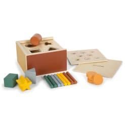 Montessori Shape-Fitting Game
