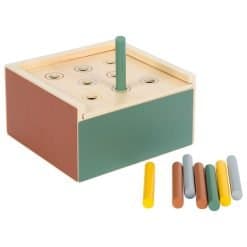 Brainkid Toys - Montessori Shape-Fitting Game 8 Montessori Shape-Fitting Game - Image 4