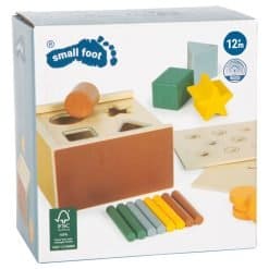Brainkid Toys - Montessori Shape-Fitting Game 6 Montessori Shape-Fitting Game - Image 2