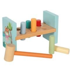 Alternative view of Hammering Bench Jungle Friends