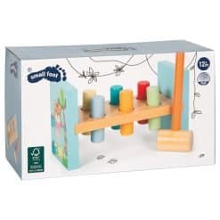 Brainkid Toys - Hammering Bench Jungle Friends 7 Hammering Bench Jungle Friends - Image 4