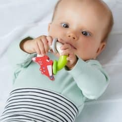 Alternative view of Clutching Toy Rattle Fox