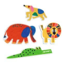 60 felt stickers - Animals everywhere - Image 3