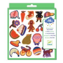 60 felt stickers - Simply hilarious