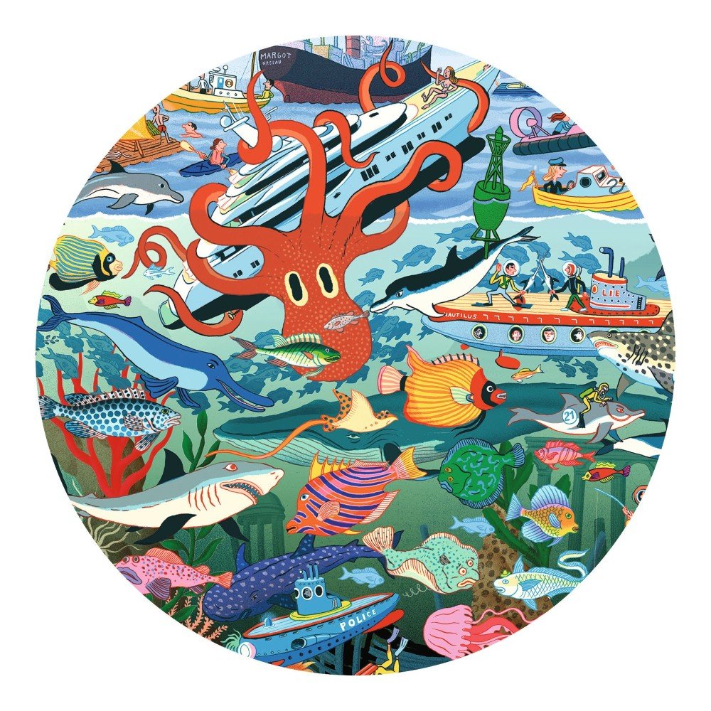 Brainkid Toys - The Sea 200 Pcs Observation Puzzle 4 The Sea 200 Pcs Observation Puzzle - Image 4