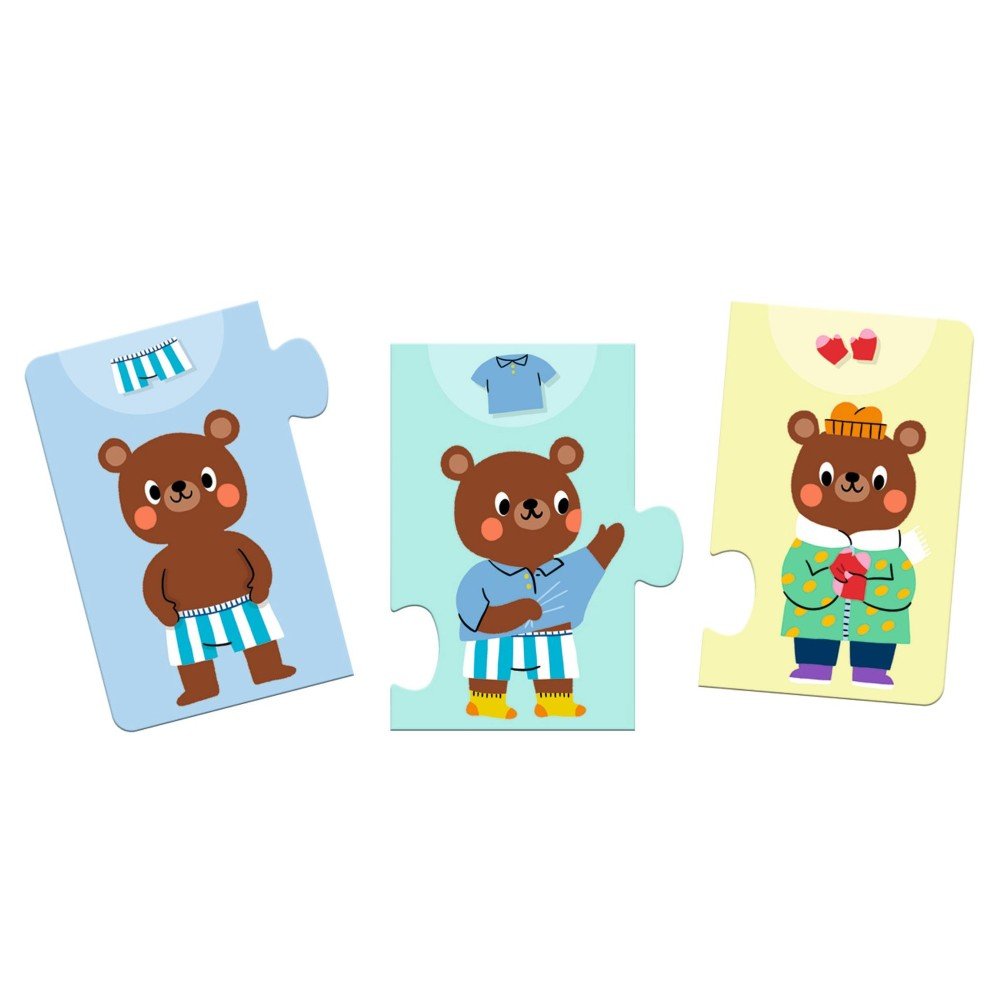 Brainkid Toys - Sorting Puzzle - Dressing Up 2 Sorting Puzzle - Dressing Up - Image 2
