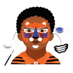 Brainkid Toys - Large Cats MakeUp Set 8 Large Cats MakeUp Set - Image 3