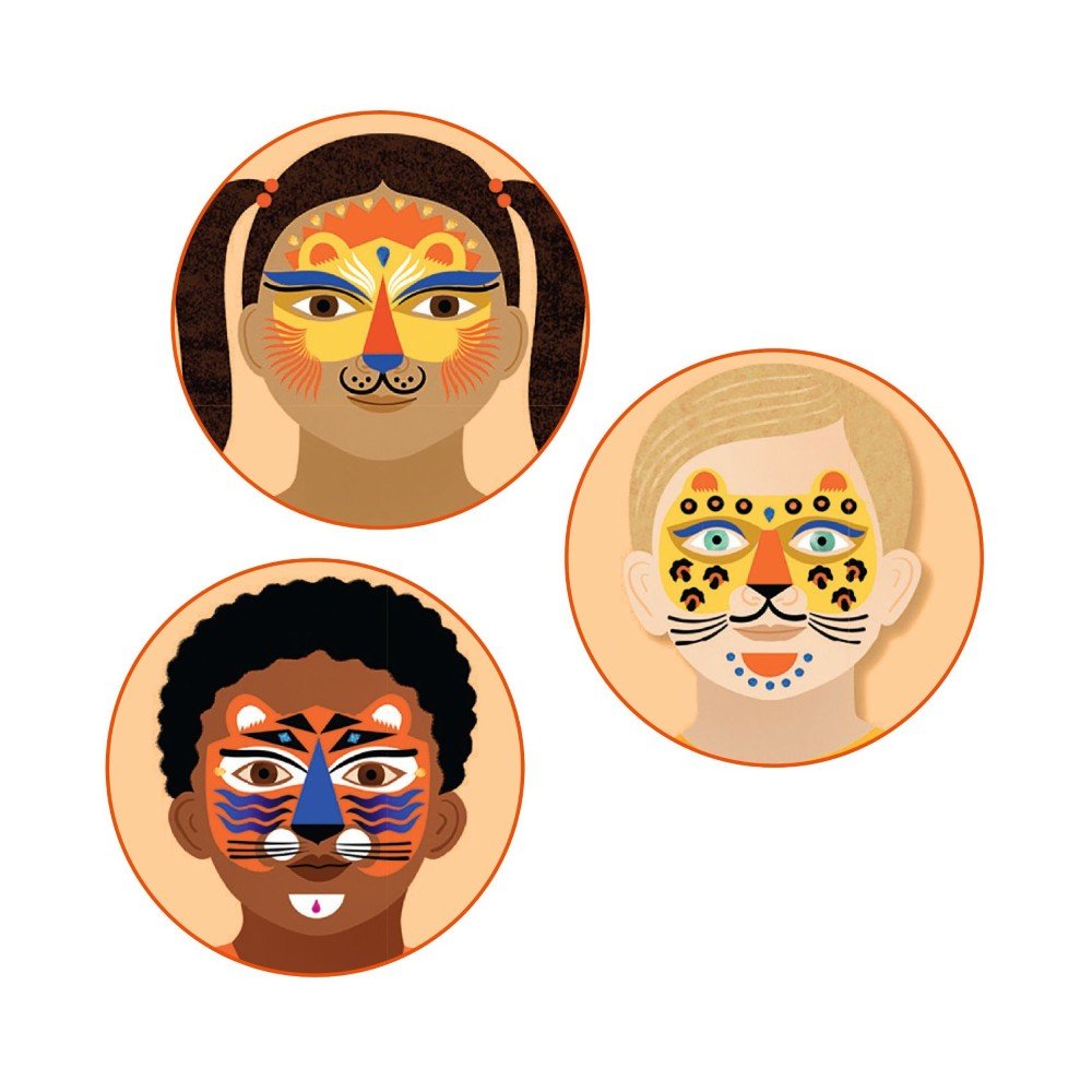 Brainkid Toys - Large Cats MakeUp Set 4 Large Cats MakeUp Set - Image 4