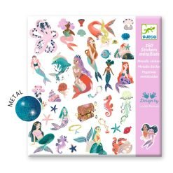 Mermaids Metallic Stickers