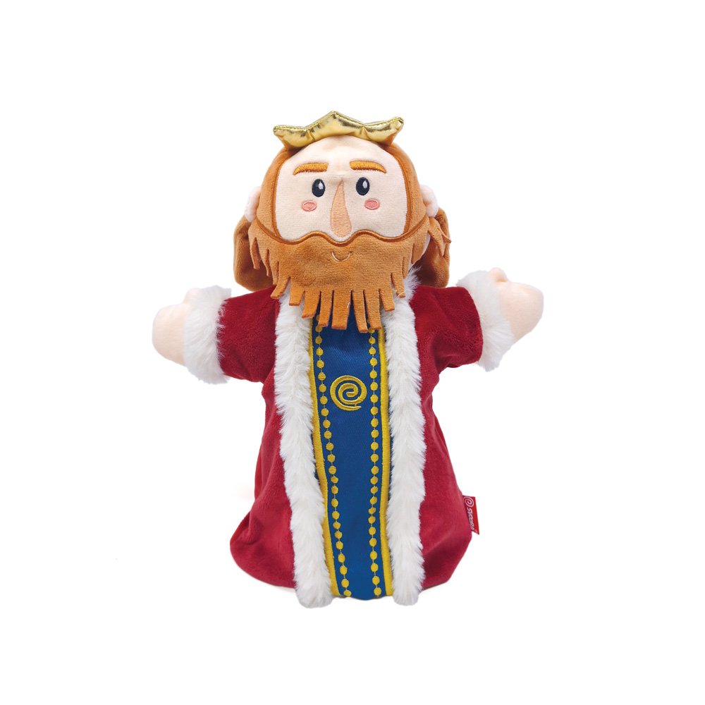 Brainkid Toys - King - Queen Double-Sided Handpuppet 2 King - Queen Double-Sided Handpuppet - Image 2