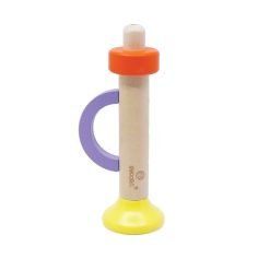 Wooden Mini Trumpet - Yellow