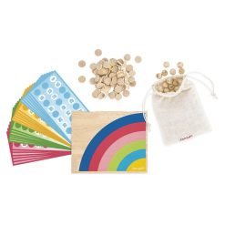 Alternative view of Wooden Bingo Game