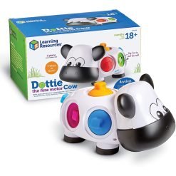 Alternative view of Dottie the Fine Motor Cow