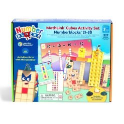 MathLinks Cubes Numberblocks 21-30 Activity Set