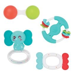 Set 3 Rattles Toothers