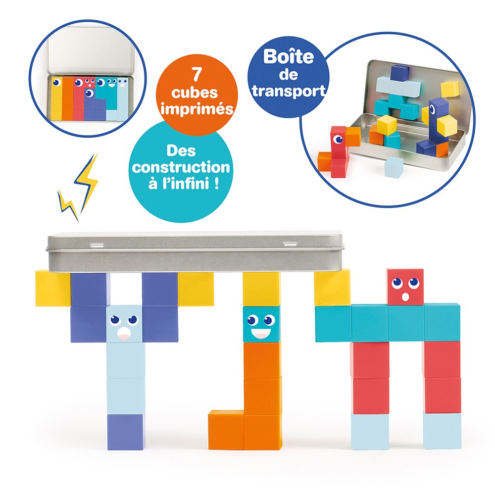 Brainkid Toys - 28 Magnetic Cubes 4 28 Magnetic Cubes - Image 4
