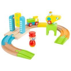 Junior Helicopter Wooden Toy Train