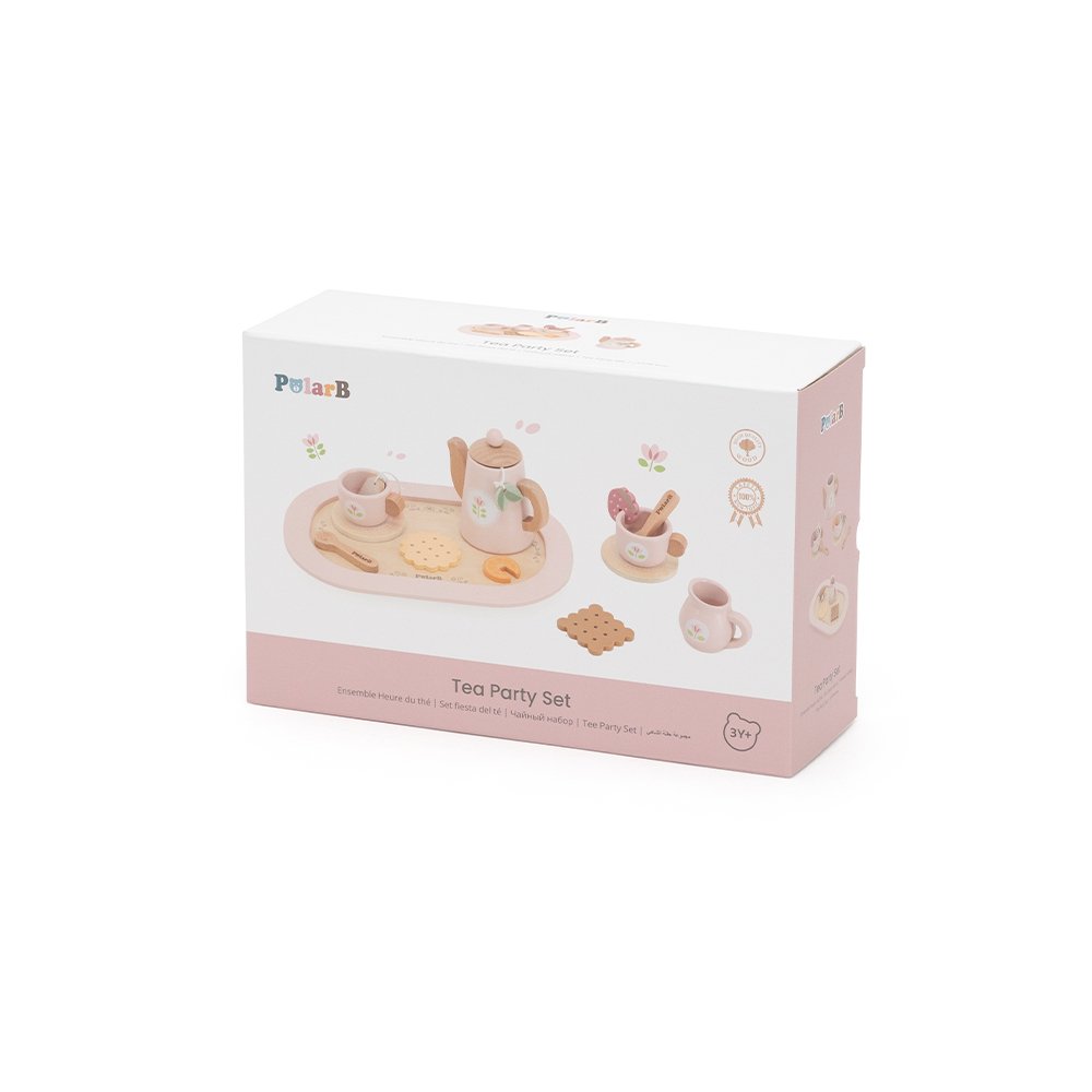 Brainkid Toys - Wooden Tea Set 2 Wooden Tea Set - Image 2