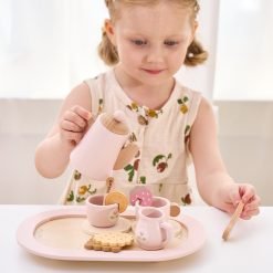 Brainkid Toys - Wooden Tea Set 10 Wooden Tea Set - Image 5