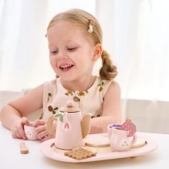 Brainkid Toys - Wooden Tea Set 11 Wooden Tea Set - Image 6