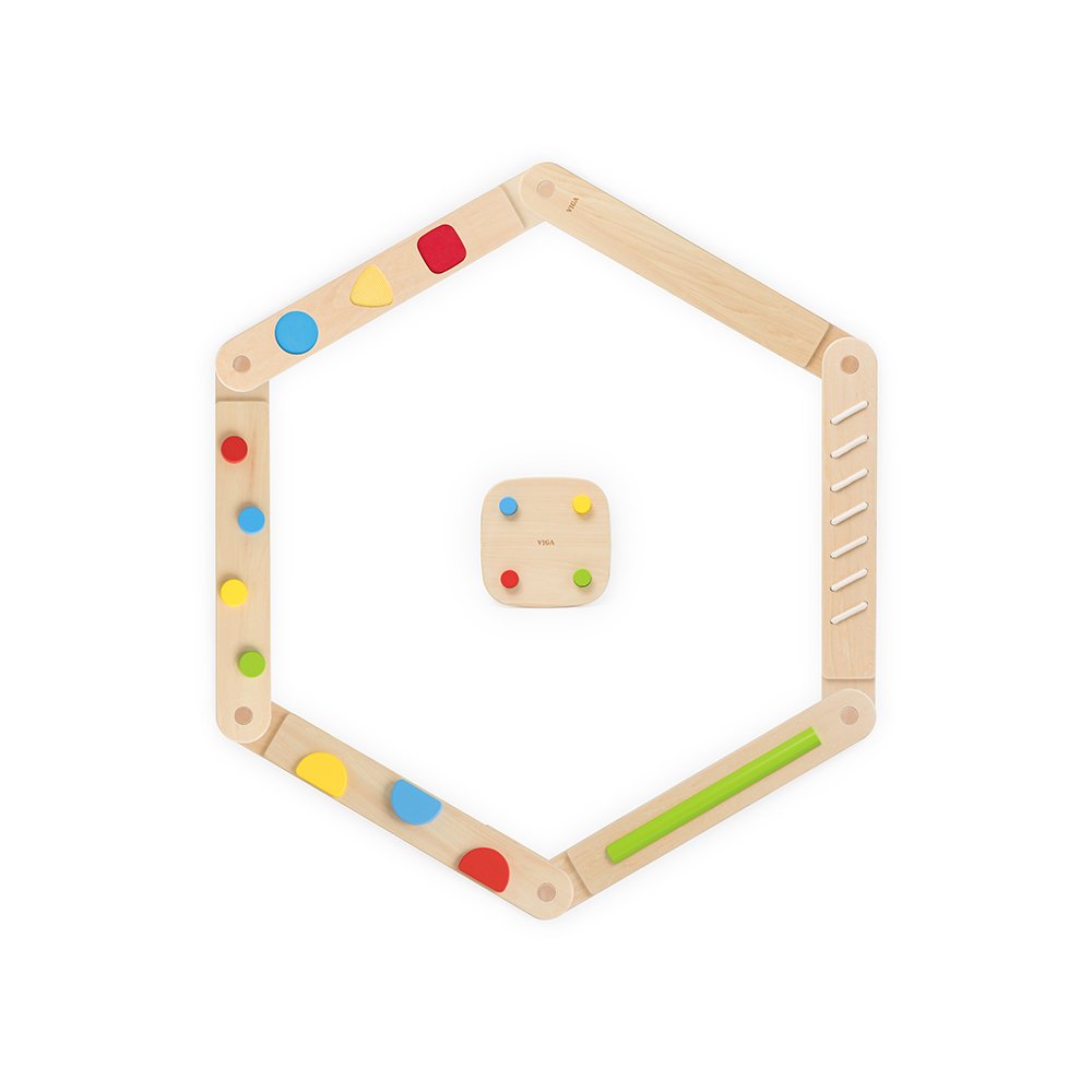 Brainkid Toys - Wooden Balance Beam Set 8 Wooden Balance Beam Set - Image 8