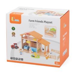 Alternative view of Wooden Farm with Accessories