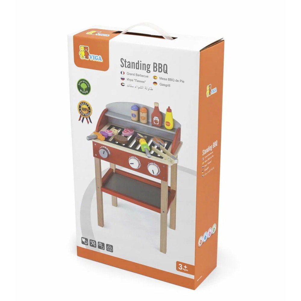 Brainkid Toys - Barbecue with 19 Accessories 4 Barbecue with 19 Accessories - Image 4