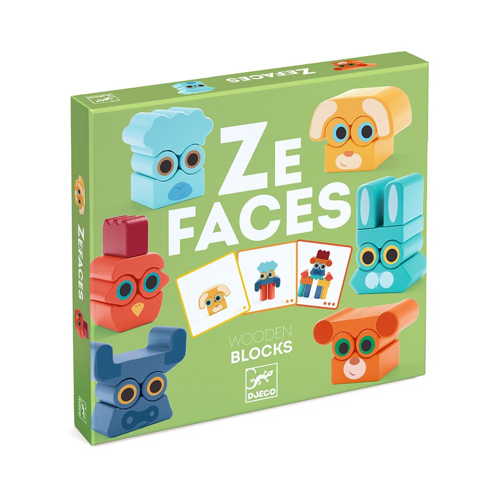 Brainkid Toys - Ze Faces 1 Ze Faces
