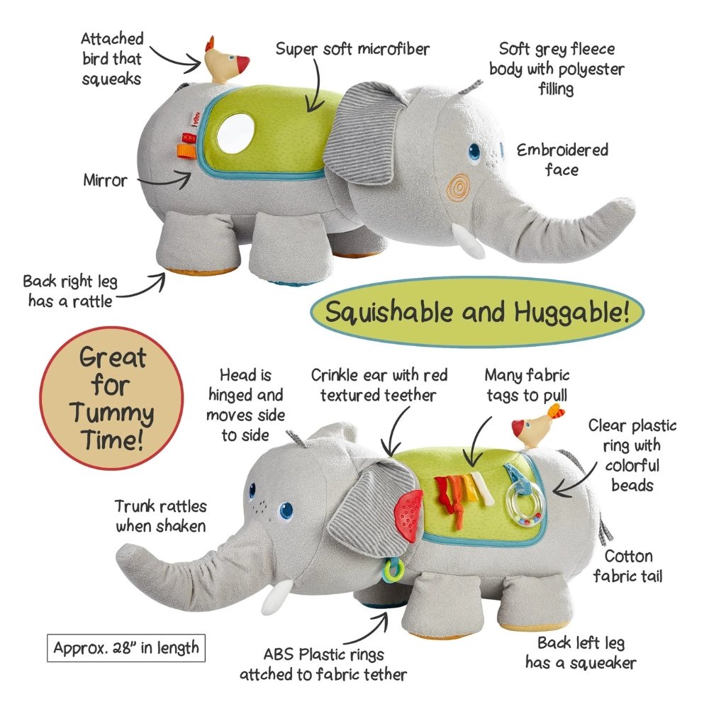 Brainkid Toys - Discovery Animal Elephant 70cm 5 Discovery Animal Elephant 70cm - Image 5