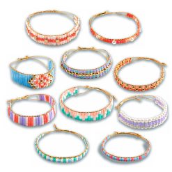 Alternative view of Bracelts and Loom - Large Beads